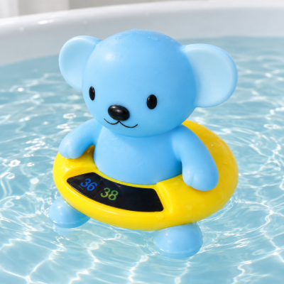 Thermomètre de bain sans pile thermosensible - Koala Bleu
