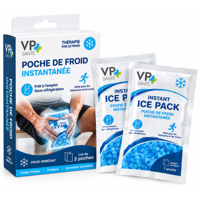 Poche de Froid Instantanée – Lot de 2
