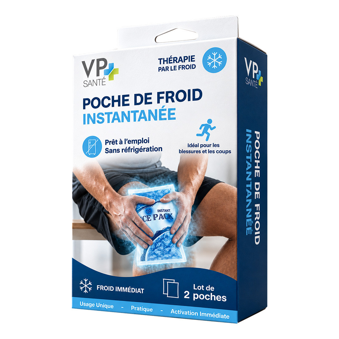 Poche de Froid Instantanée – Lot de 2