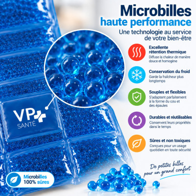 Coussin Thermique Cou & Épaules Chaud Froid | VP Santé