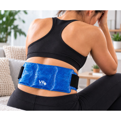 Coussin thermique Gel microbille 17X45cm Dos & ventre