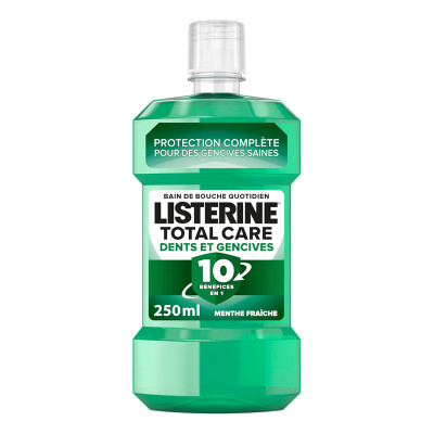 Listerine Bain de bouche 250 ML Soin Total Care Dents et Gencive