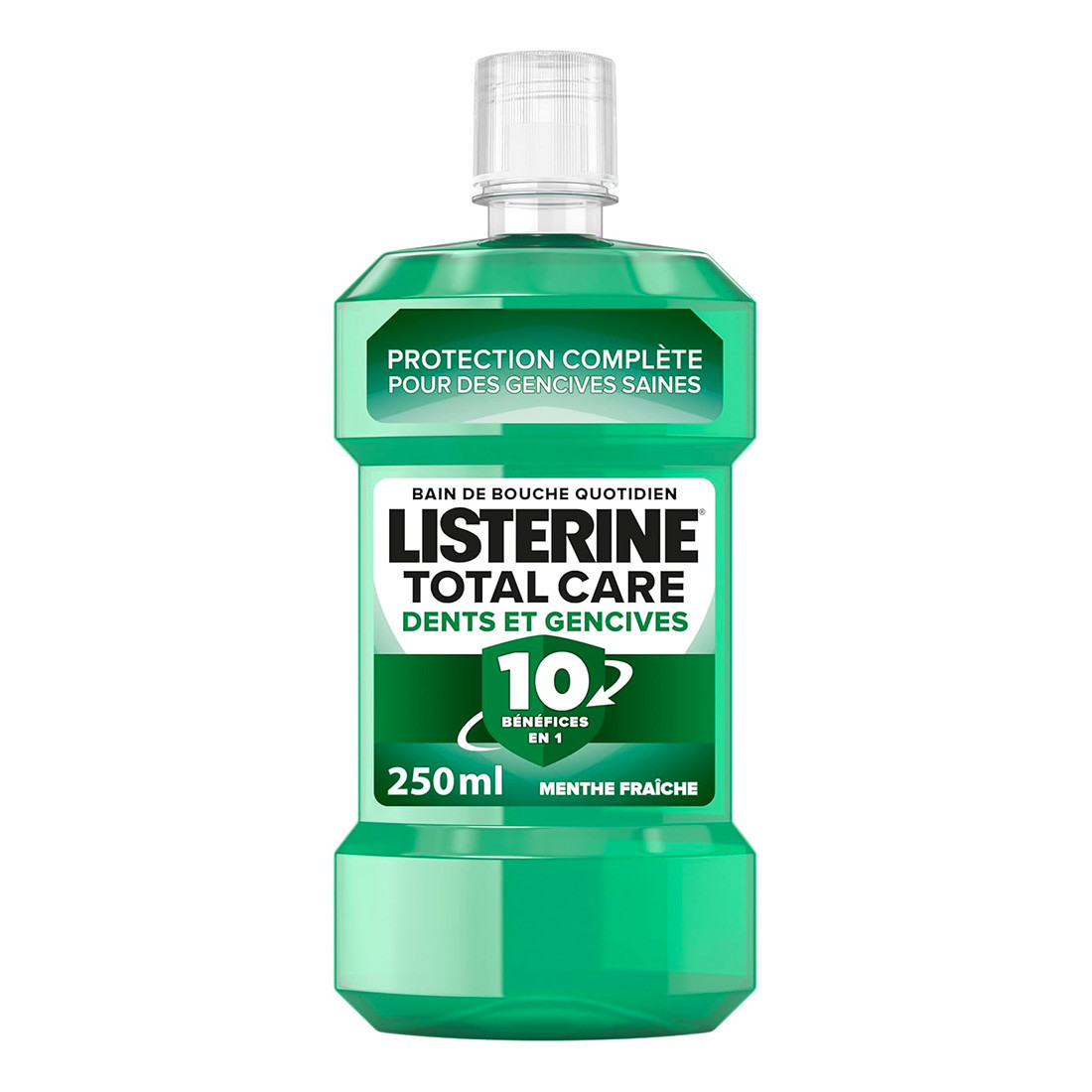 Listerine Bain de bouche 250 ML Soin Total Care Dents et Gencive