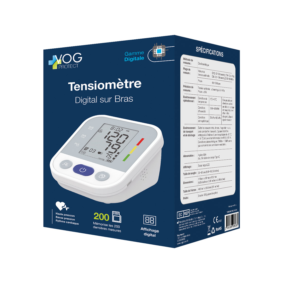 Appareil de mesure