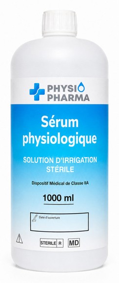 Sérum physiologique – accueil officine