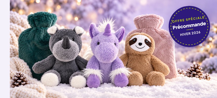 Précommandez vos bouillottes pour l'hiver – offre de précommande Hiver 2026
